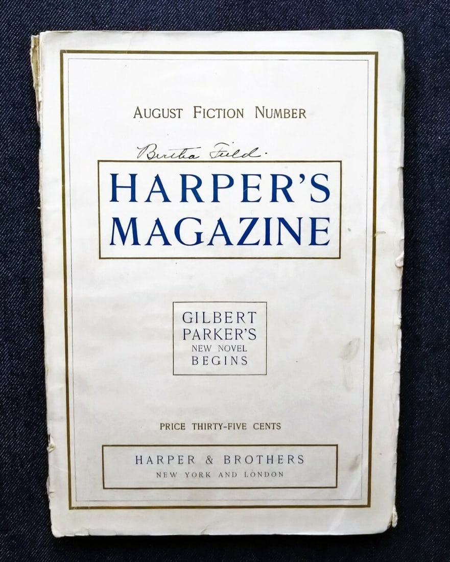 Antique Fashion advertisements Book - Harper's Monthly magazine - August 1912: Antique Fashion advertisements Book - Harper's Monthly magazine - August 1912 This listing features Antique Fashion advertisements Book - Harper's Monthly magazine - August 1912. Item specifics are