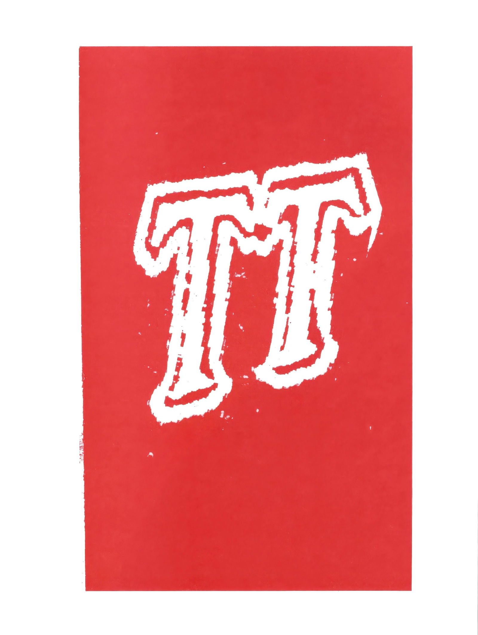 1991 - David Hockney - Letter T - from Hockney's Alphabet - Lithograph (1 of 6)