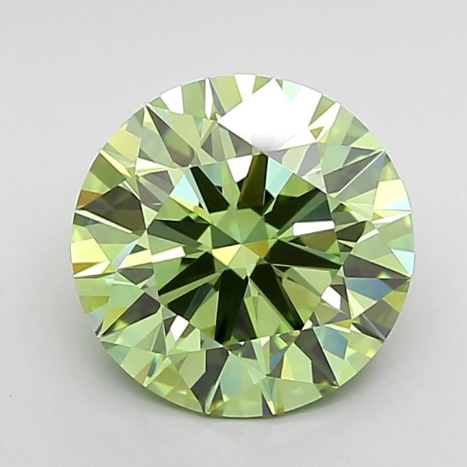 Ideal Loose Lab Diamond - IGI Round 2.04ct Fancy Vivid Green VVS2: Ideal Loose Lab Diamond - IGI Round 2.04ct Fancy Vivid Green VVS2 This listing features Ideal Loose Lab Diamond - IGI Round 2.04ct Fancy Vivid Green VVS2. Item specifics are provided below. Item