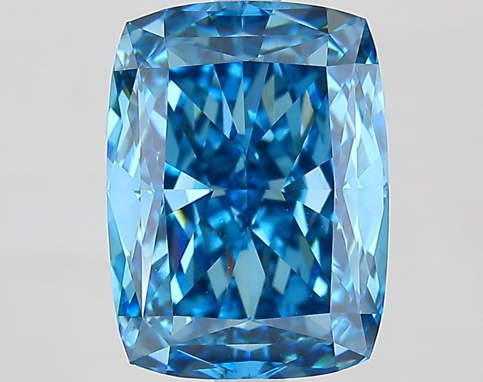 Loose Lab Diamond - IGI Cushion Modified 5.1ct Fancy Vivid Blue VVS2: Loose Lab Diamond - IGI Cushion Modified 5.1ct Fancy Vivid Blue VVS2 This listing features Loose Lab Diamond - IGI Cushion Modified 5.1ct Fancy Vivid Blue VVS2. Item specifics are provided below. 