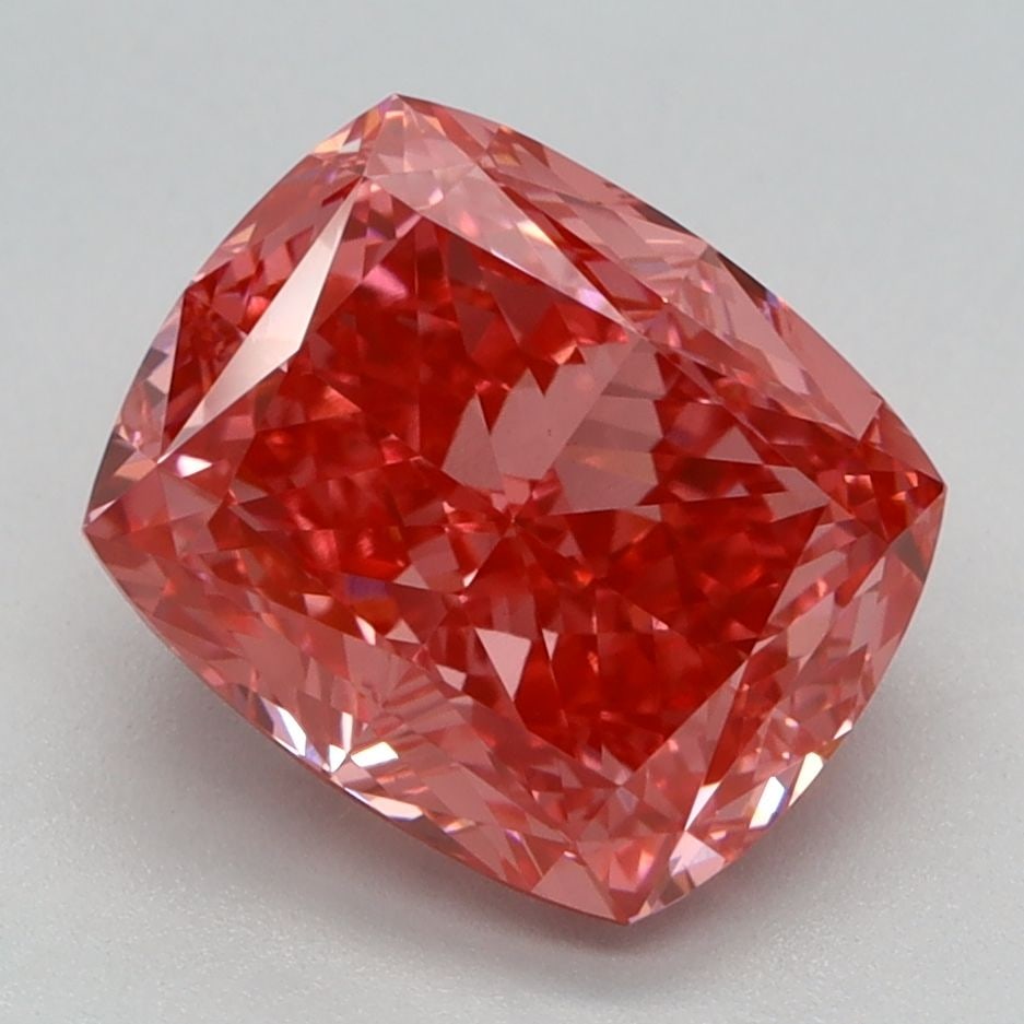 Loose Lab Diamond - IGI Cushion Modified 2.66ct Fancy Vivid Pink VVS2 (1 of 1)