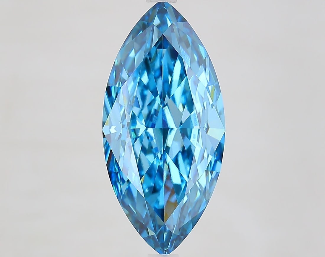 Loose Lab Diamond - IGI Marquise 5.34ct Fancy Vivid Blue VVS2: Loose Lab Diamond - IGI Marquise 5.34ct Fancy Vivid Blue VVS2 This listing features Loose Lab Diamond - IGI Marquise 5.34ct Fancy Vivid Blue VVS2. Item specifics are provided below. Item Specifics: