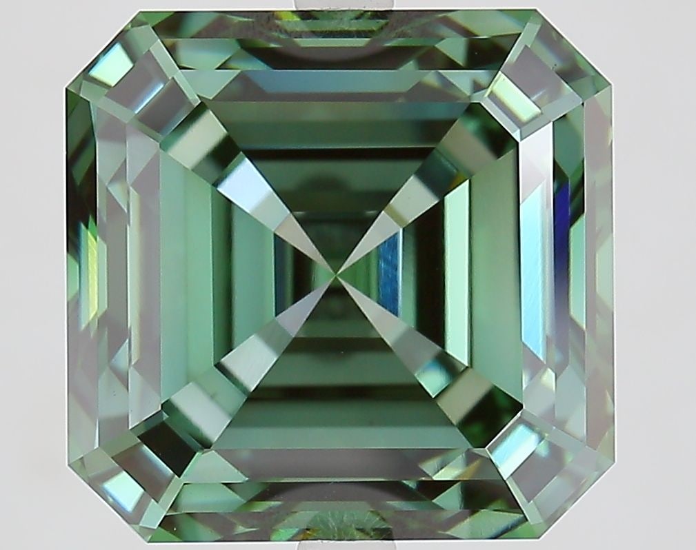 Loose Lab Diamond - IGI Asscher 9.66ct Fancy Vivid Green VVS2: Loose Lab Diamond - IGI Asscher 9.66ct Fancy Vivid Green VVS2 This listing features Loose Lab Diamond - IGI Asscher 9.66ct Fancy Vivid Green VVS2. Item specifics are provided below. Item Specifics: