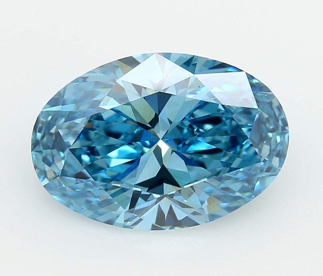 Loose Lab Diamond - IGI Oval 5.07ct Fancy Vivid Blue VVS2: Loose Lab Diamond - IGI Oval 5.07ct Fancy Vivid Blue VVS2 This listing features Loose Lab Diamond - IGI Oval 5.07ct Fancy Vivid Blue VVS2. Item specifics are provided below. Item Specifics: Source: