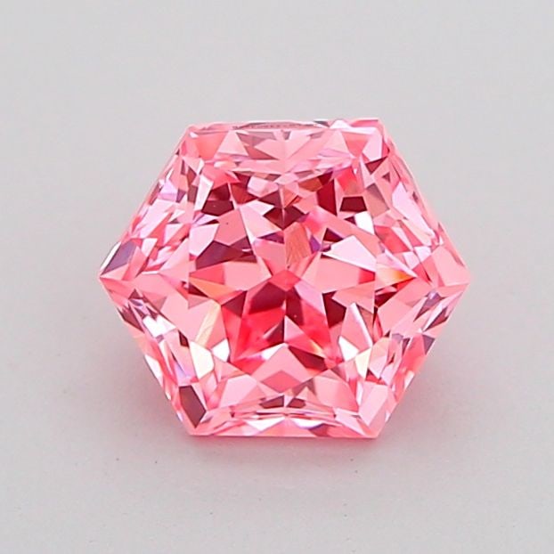 Loose Lab Diamond - IGI Hexagonal 0.99ct Fancy Vivid Pink VVS2: Loose Lab Diamond - IGI Hexagonal 0.99ct Fancy Vivid Pink VVS2 This listing features Loose Lab Diamond - IGI Hexagonal 0.99ct Fancy Vivid Pink VVS2. Item specifics are provided below. Item