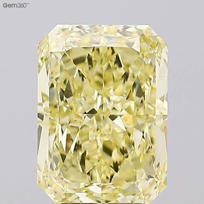 Loose Lab Diamond - IGI Radiant 4.43ct Fancy Yellow VVS2 (1 of 1)