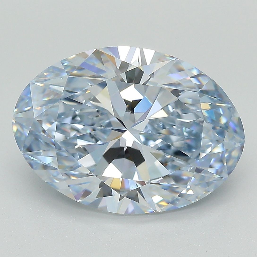 Loose Lab Diamond - IGI Oval 5.03ct Fancy Blue VVS2: Loose Lab Diamond - IGI Oval 5.03ct Fancy Blue VVS2 This listing features Loose Lab Diamond - IGI Oval 5.03ct Fancy Blue VVS2. Item specifics are provided below. Item Specifics: Source: This Is A