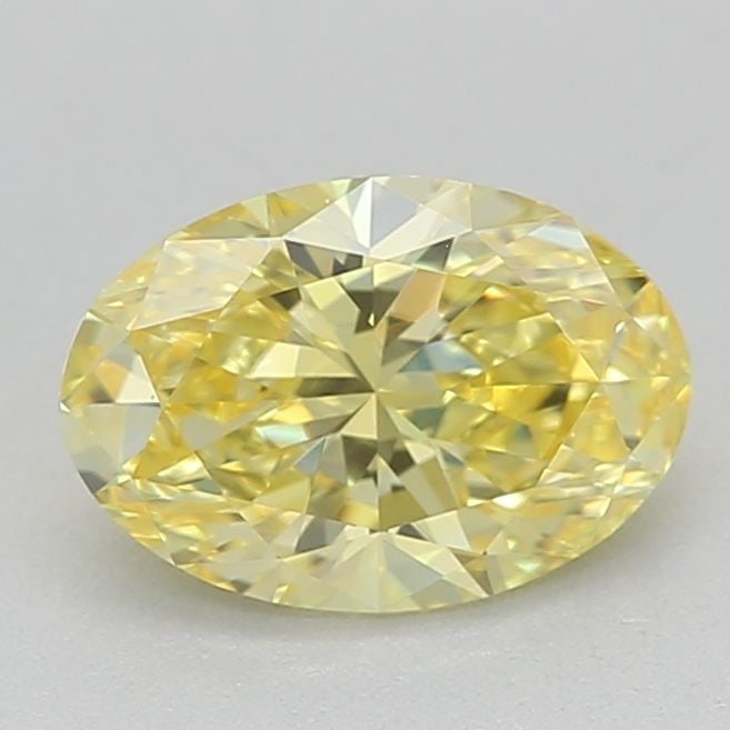 Loose Lab Diamond - IGI Oval 0.56ct Fancy Vivid Yellow IF (1 of 1)
