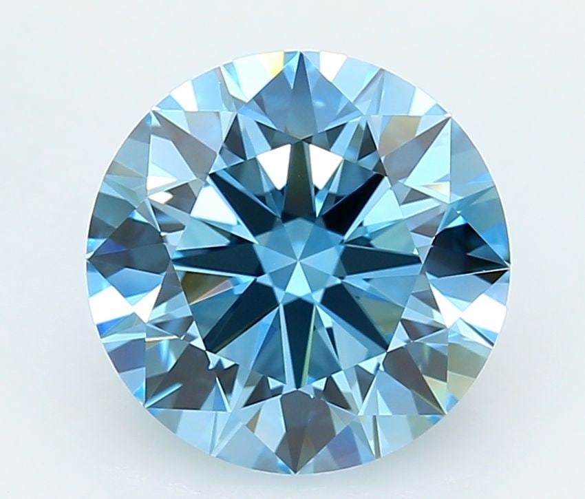 Ideal Loose Lab Diamond - IGI Round 4.07ct Fancy Vivid Blue VVS2: Ideal Loose Lab Diamond - IGI Round 4.07ct Fancy Vivid Blue VVS2 This listing features Ideal Loose Lab Diamond - IGI Round 4.07ct Fancy Vivid Blue VVS2. Item specifics are provided below. Item