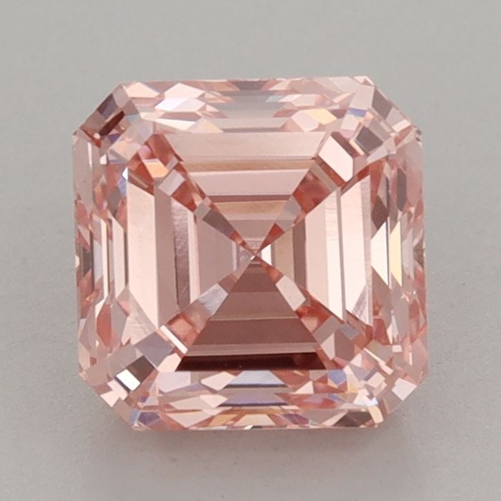Loose Lab Diamond - IGI Asscher 2.14ct Fancy Vivid Pink VVS2 (1 of 1)