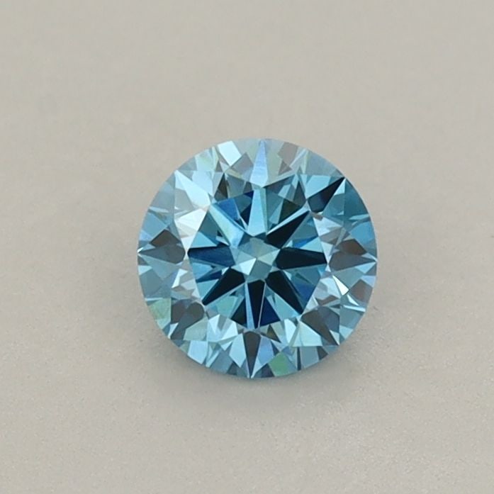 Loose Lab Diamond - IGI Round 0.4ct Fancy Vivid Blue VVS2 (1 of 1)