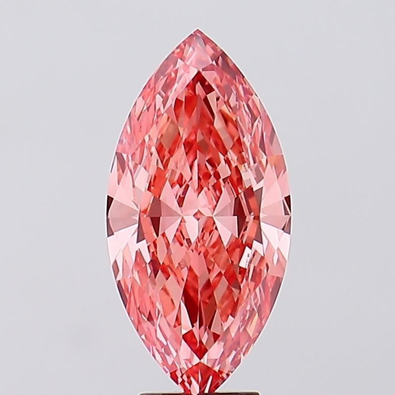 Loose Lab Diamond - IGI Marquise 6.21ct Fancy Vivid Pink VVS2 (1 of 1)