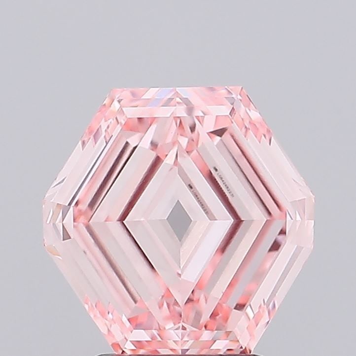 Loose Lab Diamond - IGI Octagonal 2.37ct Fancy Intense Pink VVS2 (1 of 1)
