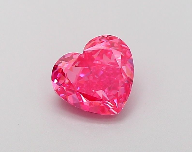 Loose Lab Diamond - IGI Heart 1.1ct Fancy Vivid Pink VVS2 (1 of 1)