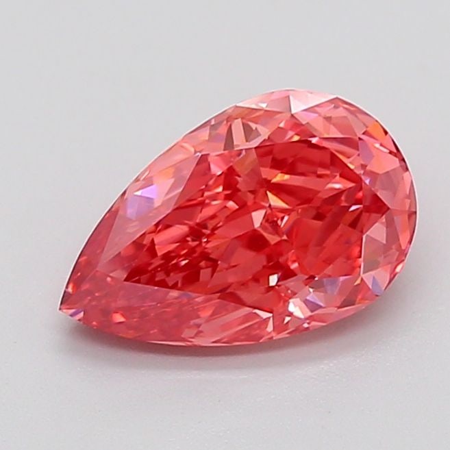 Loose Lab Diamond - IGI Pear 2.09ct Fancy Intense Reddish Pink VVS2 (1 of 1)