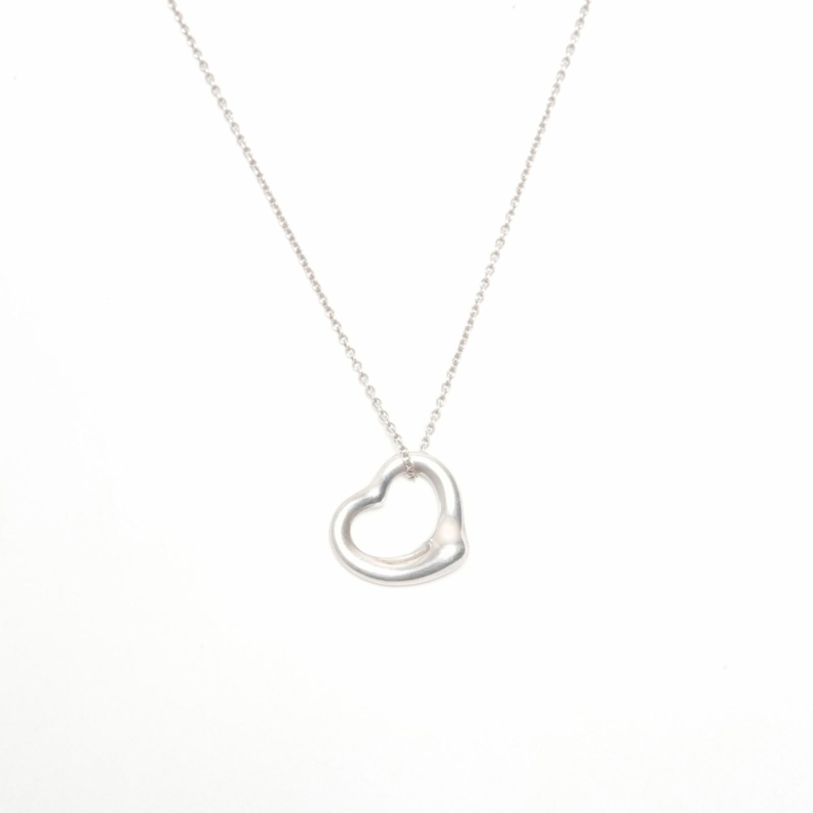 WS24331 - Tiffany & Co. Open Heart Necklace - Silver: WS24331 - Tiffany & Co. Open Heart Necklace - Silver This listing features WS24331 - Tiffany & Co. Open Heart Necklace - Silver. Item specifics are provided below. Item Specifics: Brand: Tiffany