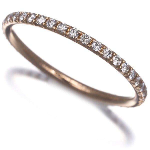 Gold Tiffany&Co. Ring Diamond Metro Full Eternity Us5 18K 750 Rose: Gold Tiffany&Co. Ring Diamond Metro Full Eternity Us5 18K 750 Rose This listing features Gold Tiffany&Co. Ring Diamond Metro Full Eternity Us5 18K 750 Rose. Item specifics are provided below. Item Spe