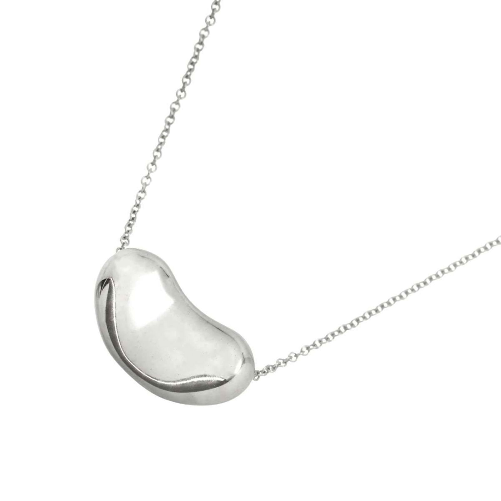 Silver SV 925 - Tiffany & Co. Bean Necklace - 40cm: Silver SV 925 - Tiffany & Co. Bean Necklace - 40cm This listing features Silver SV 925 - Tiffany & Co. Bean Necklace - 40cm. Item specifics are provided below. Item Specifics: Brand: Tiffany