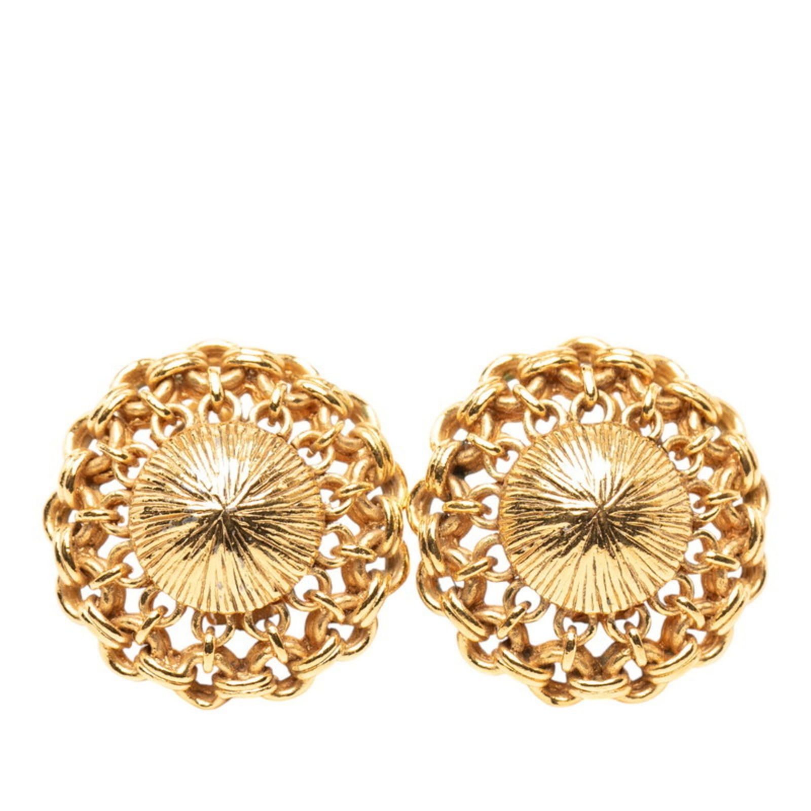 Earrings Chanel Clip: Earrings Chanel Clip This listing features Earrings Chanel Clip. Item specifics are provided below. Item Specifics: Brand: Chanel Type: Clip Earrings Gender: Women Color: Gold Condition: Used