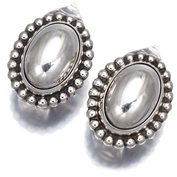 Silver Georg Jensen Earrings 59 925 Sterling: Silver Georg Jensen Earrings 59 925 Sterling This listing features Silver Georg Jensen Earrings 59 925 Sterling. Item specifics are provided below. Item Specifics: Brand: Georg Jensen Metal: