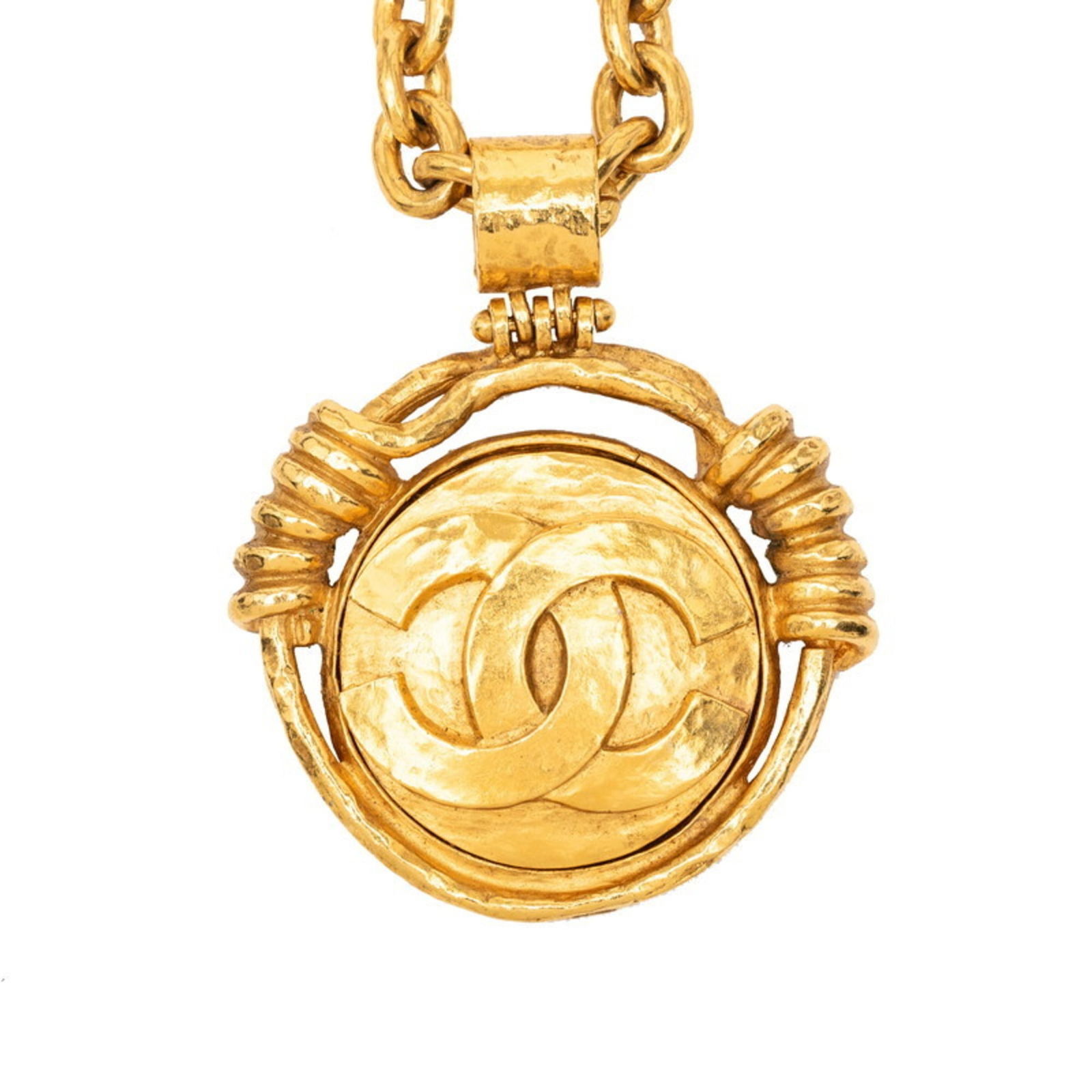 CHANEL - Vintage Chanel Coco Mark Necklace - Gold Plated - Women's: CHANEL - Vintage Chanel Coco Mark Necklace - Gold Plated - Women's This listing features CHANEL - Vintage Chanel Coco Mark Necklace - Gold Plated - Women's. Item specifics are provided below. Item