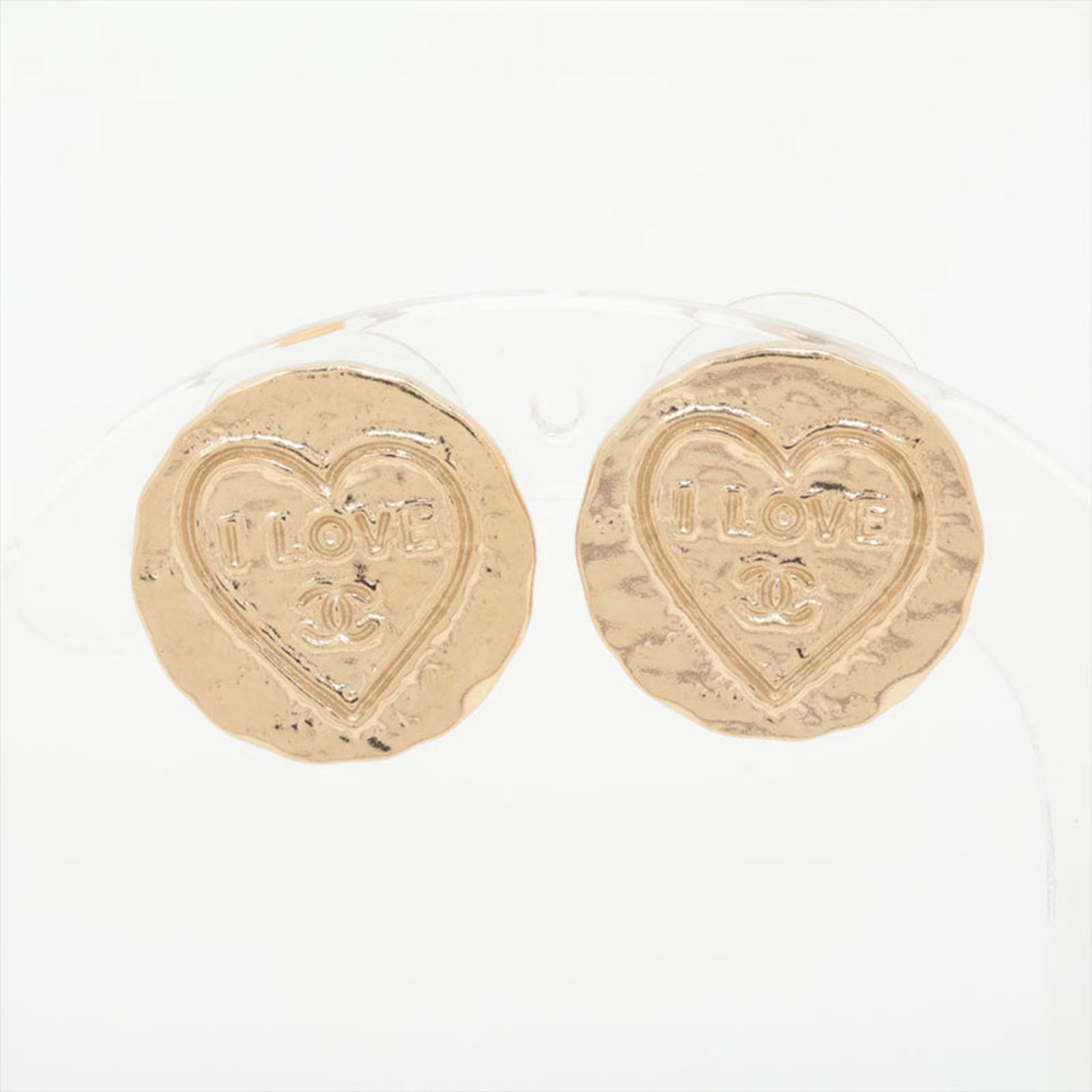 Earrings Chanel Stud: Earrings Chanel Stud This listing features Earrings Chanel Stud. Item specifics are provided below. Item Specifics: Brand: Chanel Type: Stud Earrings Gender: Women Color: Gold Size (Hxwxd): 15.00mm x