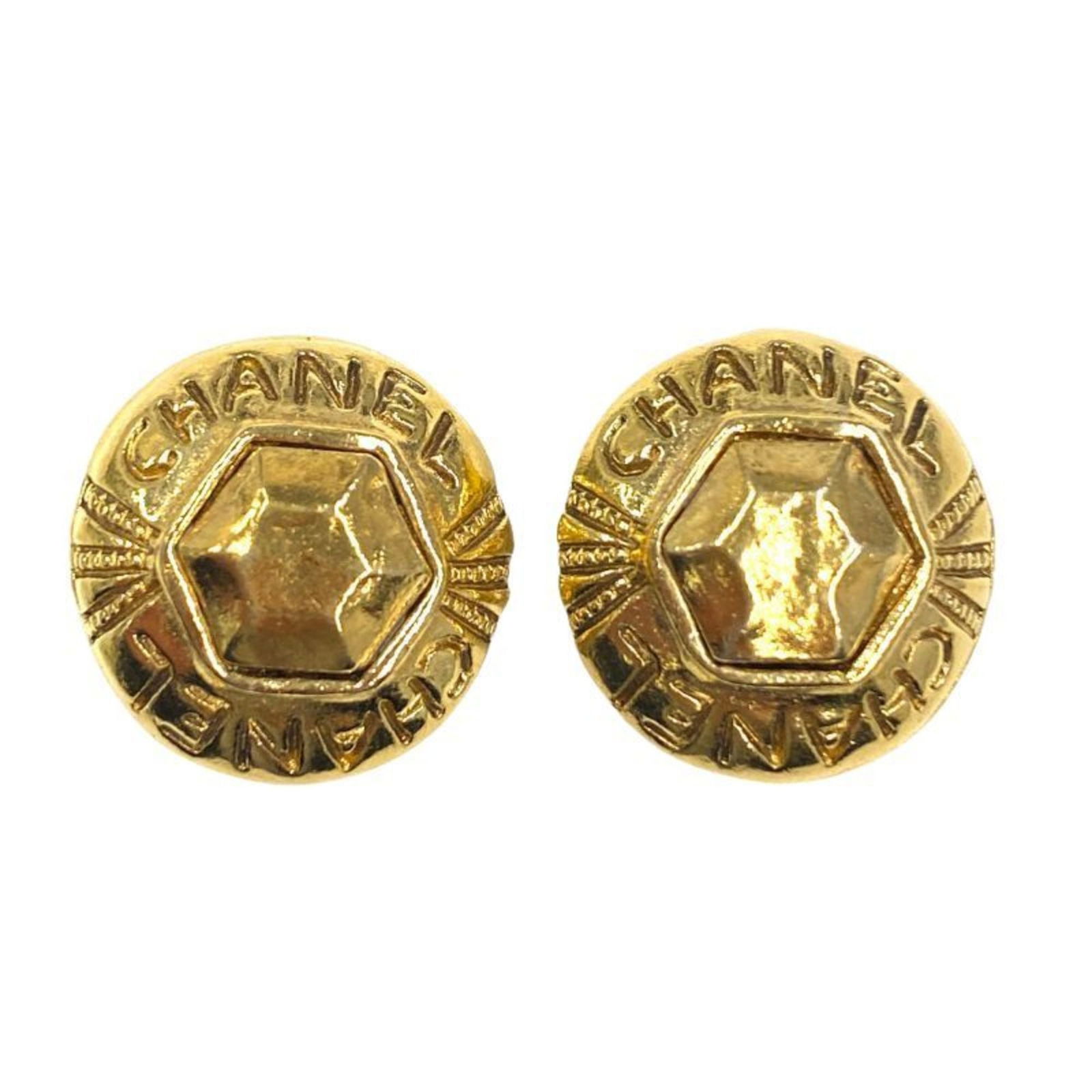 Earrings Chanel Clip: Earrings Chanel Clip This listing features Earrings Chanel Clip. Item specifics are provided below. Item Specifics: Brand: Chanel Type: Clip Earrings Gender: Women Color: Gold Size (Hxwxd): 3.00mm x 3