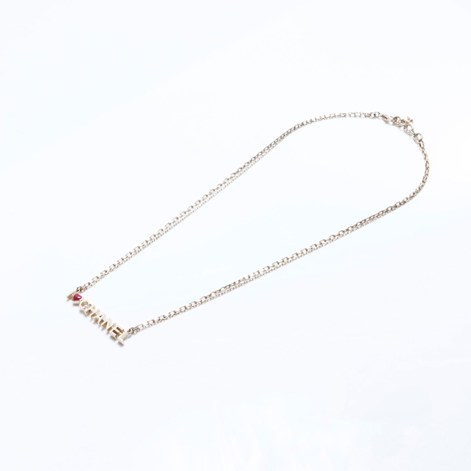 WS8032 CHANEL A17P Logo Heart Necklace Gold: WS8032 CHANEL A17P Logo Heart Necklace Gold This listing features WS8032 CHANEL A17P Logo Heart Necklace Gold. Item specifics are provided below. Item Specifics: Brand: Chanel Necklace Type: Necklace