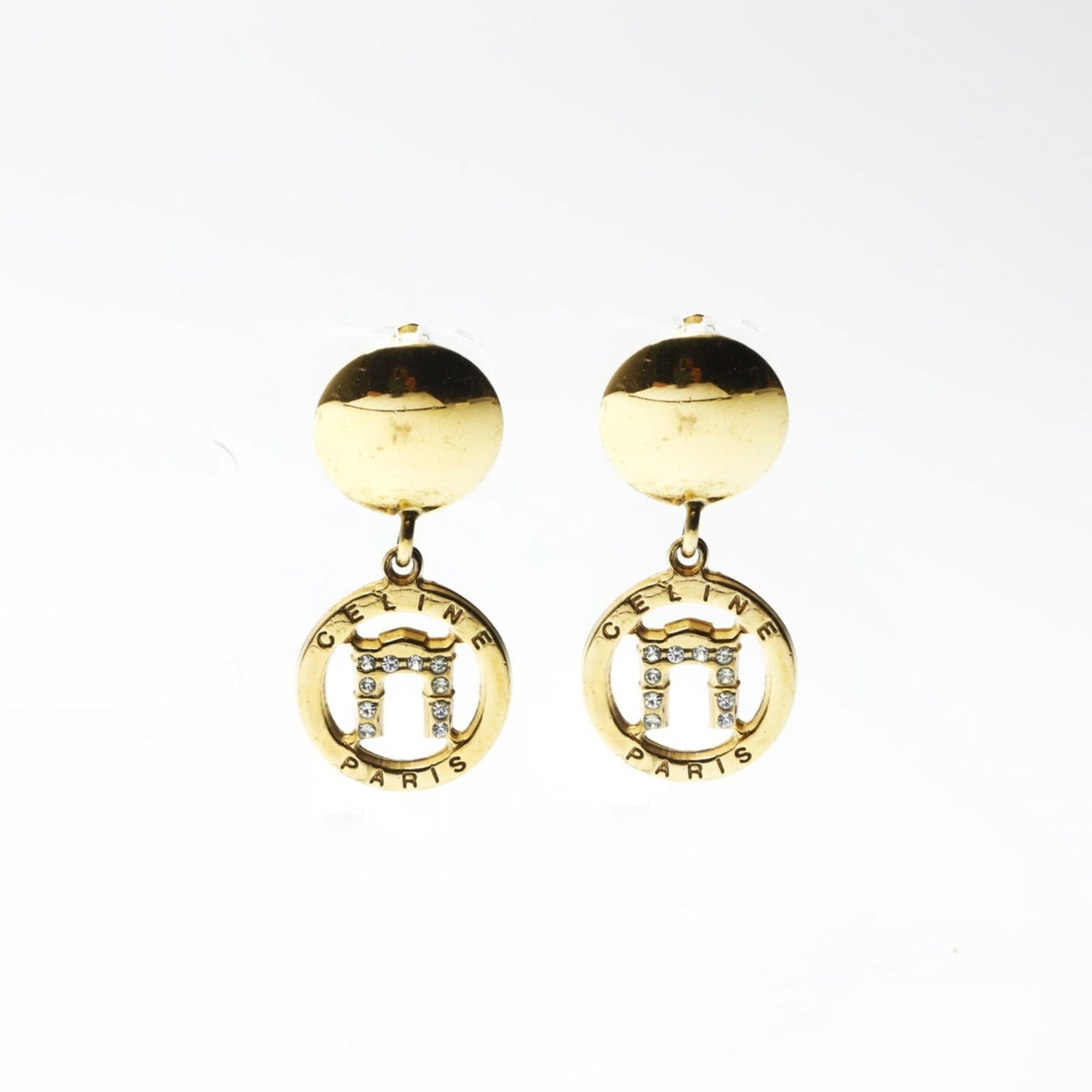 Earrings Celine Clip: Earrings Celine Clip This listing features Earrings Celine Clip. Item specifics are provided below. Item Specifics: Brand: Celine Type: Clip Earrings Gender: Women Color: Gold Size (Hxwxd): 43.00mm x