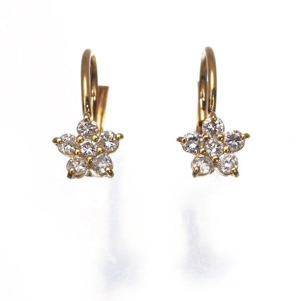 Gold Diamond 0.20Ct/ 0.20Ct Flower Hook Earrings 18K 750 Yellow: Gold Diamond 0.20Ct/ 0.20Ct Flower Hook Earrings 18K 750 Yellow This listing features Gold Diamond 0.20Ct/ 0.20Ct Flower Hook Earrings 18K 750 Yellow. Item specifics are provided below. Item Specifics