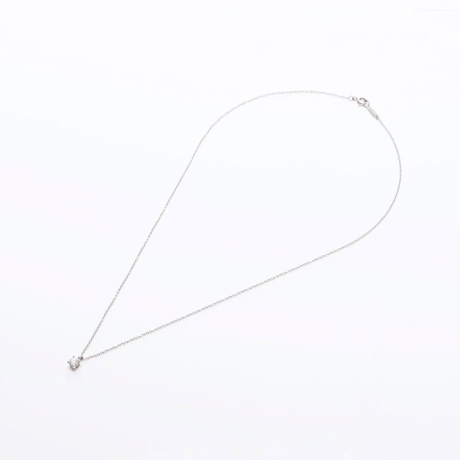 WS10619 - Tiffany & Co. Pt950 and Diamond Necklace in Silver: WS10619 - Tiffany & Co. Pt950 and Diamond Necklace in Silver This listing features WS10619 - Tiffany & Co. Pt950 and Diamond Necklace in Silver. Item specifics are provided below. Item Specifics: Bran