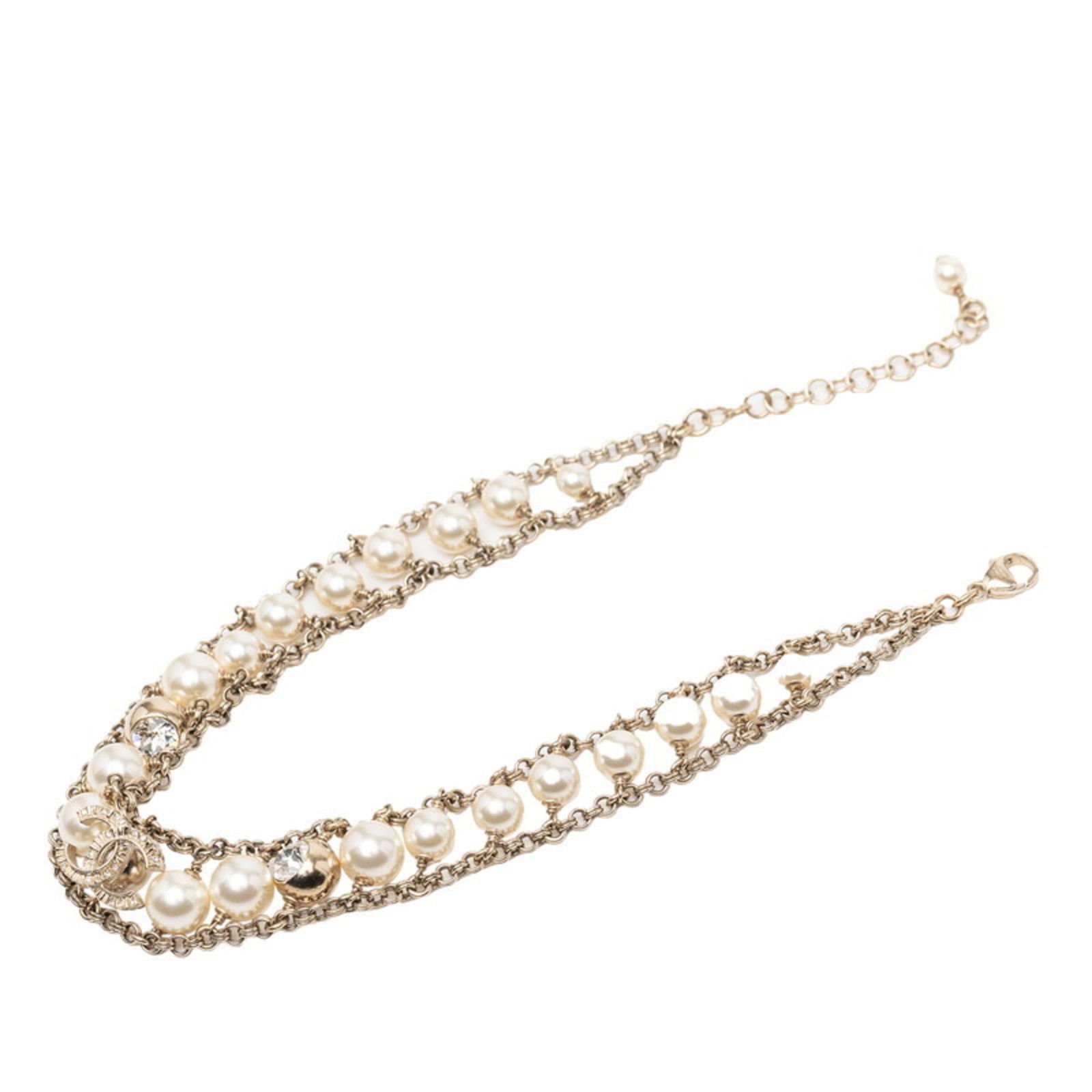 Women Chanel Coco Mark Pearl Choker Necklace with Gold-Plated Rhinestones for: Women Chanel Coco Mark Pearl Choker Necklace with Gold-Plated Rhinestones for This listing features Women Chanel Coco Mark Pearl Choker Necklace with Gold-Plated Rhinestones for. Item specifics are