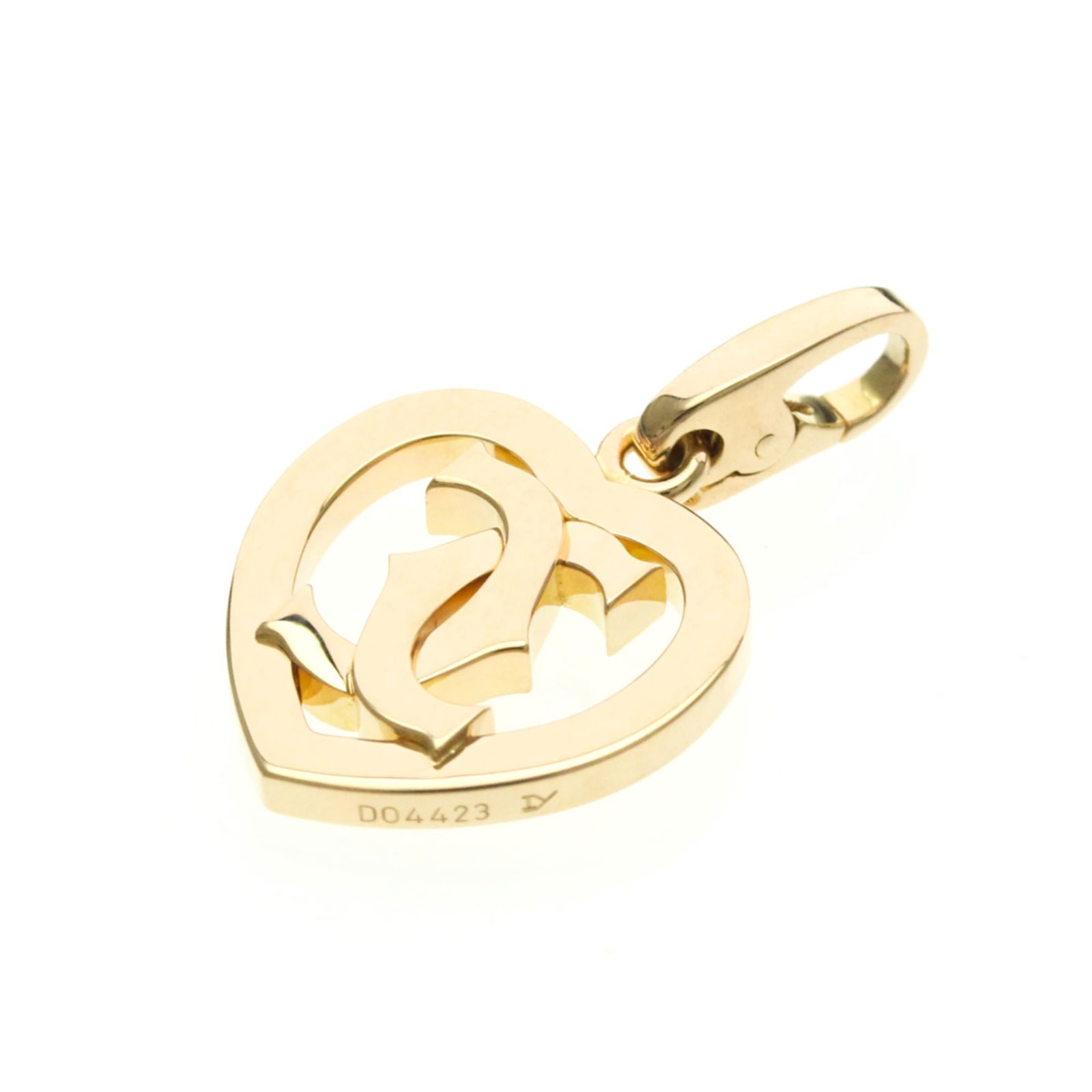 Women Fashion Pendant Necklace (Pink Gold) - Cartier 2C Heart Pendant Top Pink Gold (18K) No Stone: Women Fashion Pendant Necklace (Pink Gold) - Cartier 2C Heart Pendant Top Pink Gold (18K) No Stone Men This listing features Women Fashion Pendant Necklace (Pink Gold) - Cartier 2C Heart Pendant Top