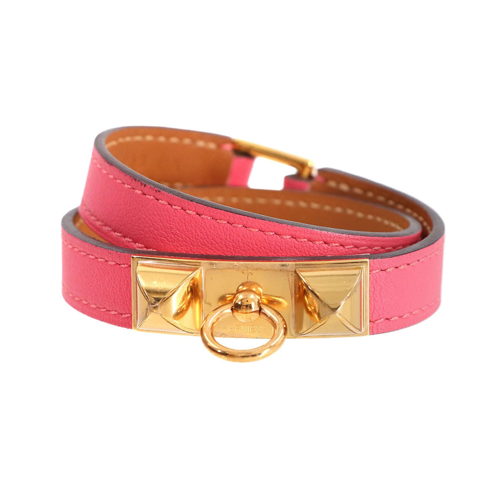 Leather Hermes Charm Bracelet Swift: Leather Hermes Charm Bracelet Swift This listing features Leather Hermes Charm Bracelet Swift. Item specifics are provided below. Item Specifics: Brand: Hermes Type: Charm Bracelet Gender: Women,Men M