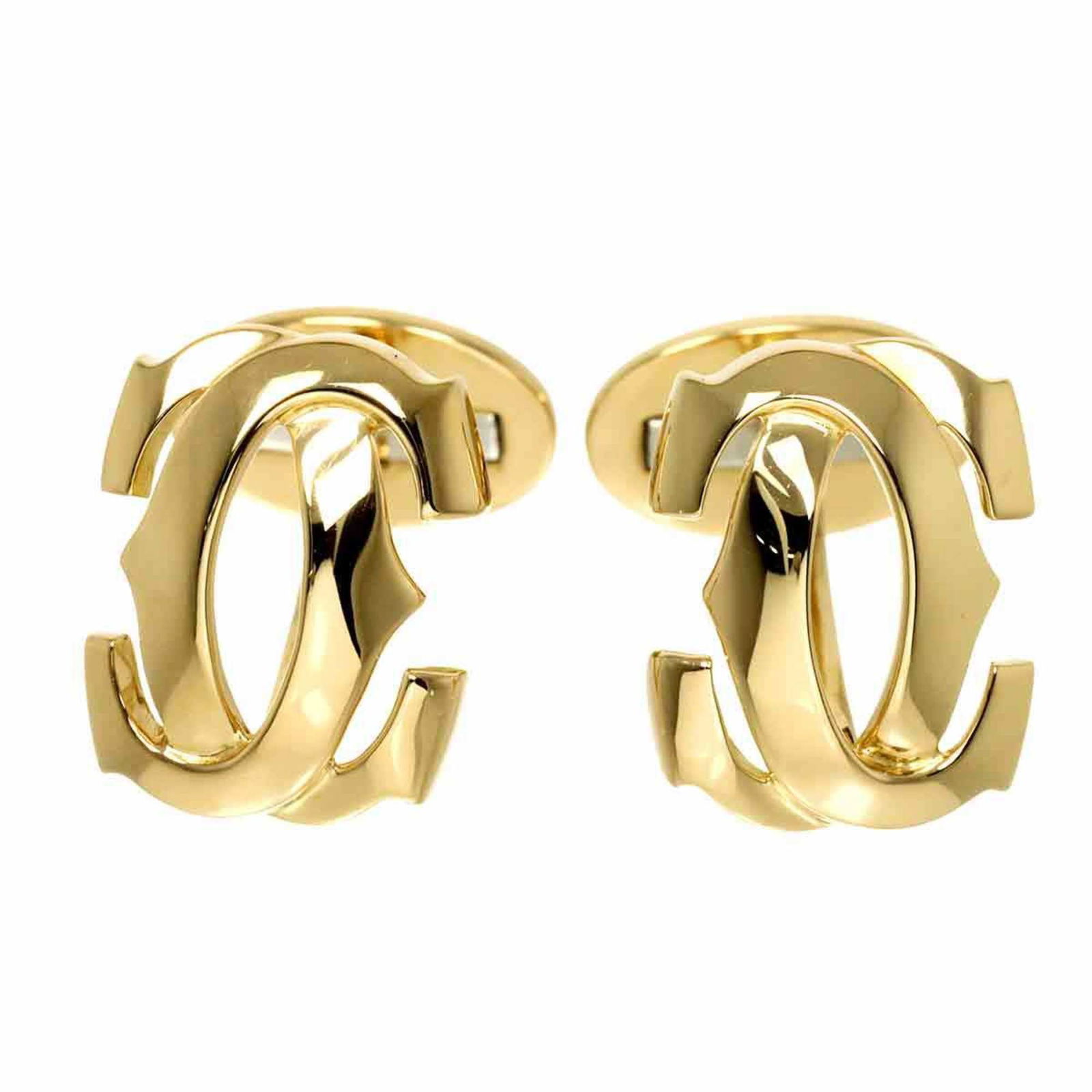 (18K) Cartier Cufflinks Yellow Gold: (18K) Cartier Cufflinks Yellow Gold This listing features (18K) Cartier Cufflinks Yellow Gold. Item specifics are provided below. Item Specifics: Brand: Cartier Type: Cufflinks Gender: Men Material:
