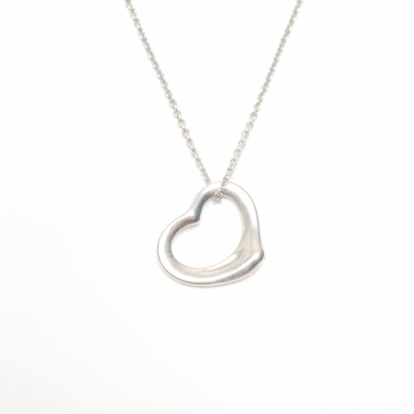WS24328 - Tiffany & Co. Open Heart Necklace - Silver: WS24328 - Tiffany & Co. Open Heart Necklace - Silver This listing features WS24328 - Tiffany & Co. Open Heart Necklace - Silver. Item specifics are provided below. Item Specifics: Brand: Tiffany