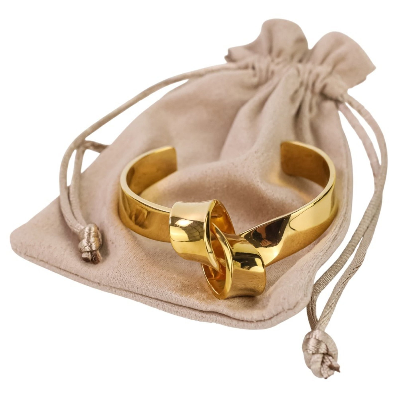 Plating Celine Bangle Gold - 11