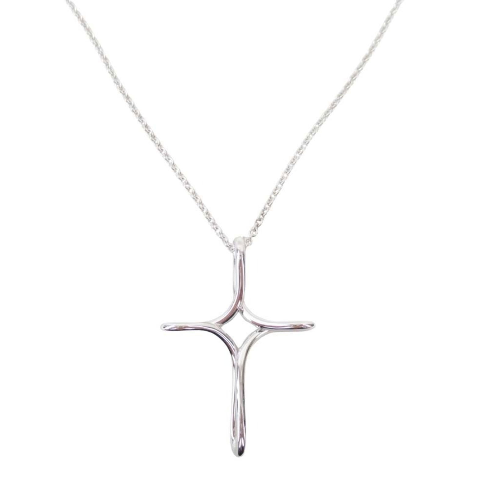 Women's TIFFANY & Co. Tiffany Open Cross Necklace Pendant Infinity Accessory Silver Men's: Women's TIFFANY & Co. Tiffany Open Cross Necklace Pendant Infinity Accessory Silver Men's This listing features Women's TIFFANY & Co. Tiffany Open Cross Necklace Pendant Infinity Accessory Silver