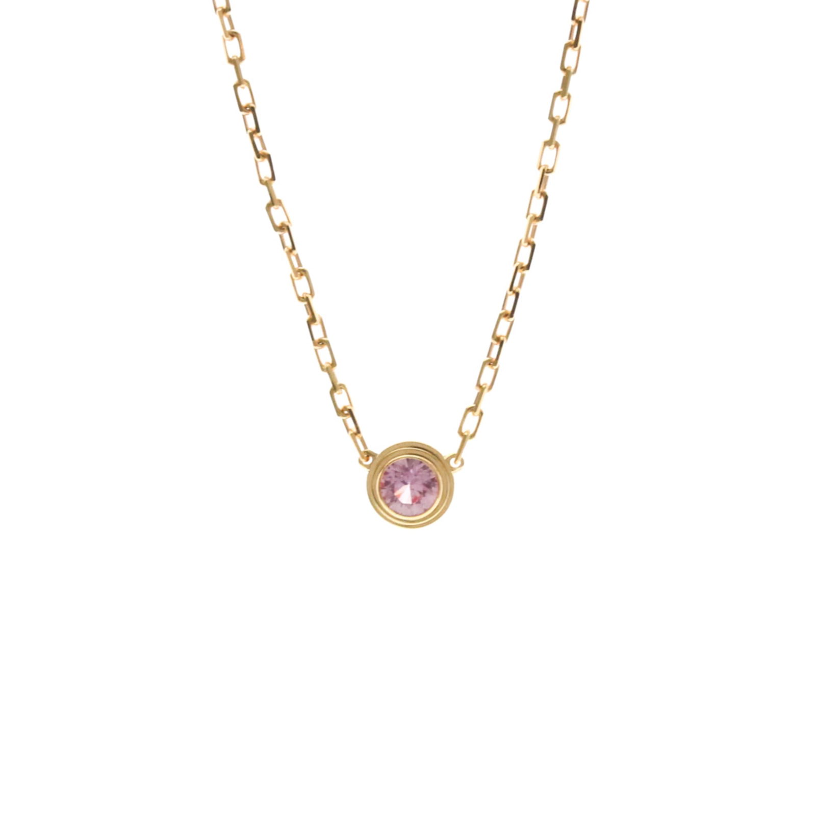 Women Fashion Pendant Necklace (Pink Gold) - Cartier D'Amour Pink Sapphire Necklace B7218400 Pink: Women Fashion Pendant Necklace (Pink Gold) - Cartier D'Amour Pink Sapphire Necklace B7218400 Pink Gold (18K) Sapphire Men This listing features Women Fashion Pendant Necklace (Pink Gold) - Cartier D'A