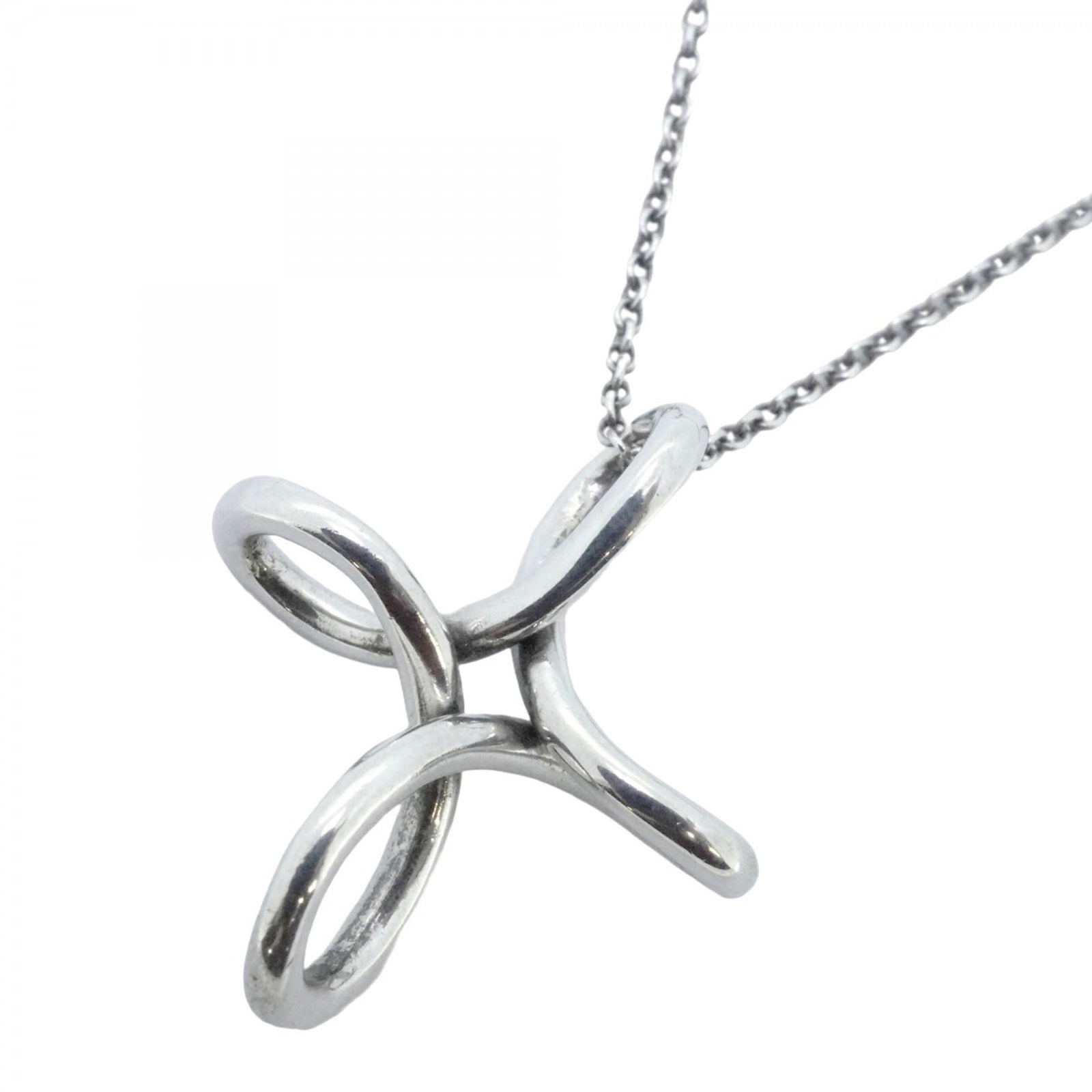 Women Tiffany Cross Necklace in Silver 925 for (1 of 8)