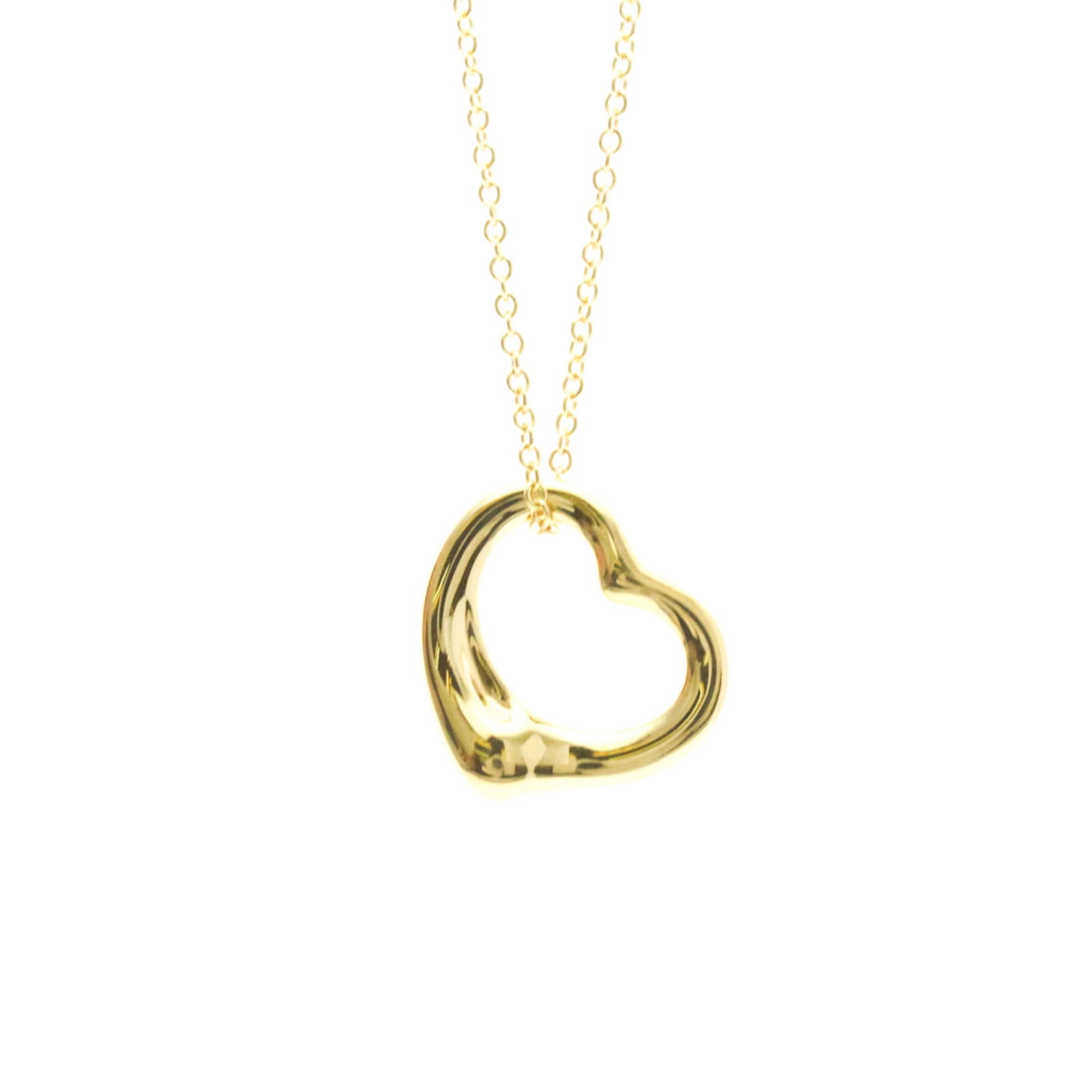 Women Fashion Pendant Necklace (Gold) - Tiffany Open Heart Yellow Gold (18K) No Stone Men: Women Fashion Pendant Necklace (Gold) - Tiffany Open Heart Yellow Gold (18K) No Stone Men This listing features Women Fashion Pendant Necklace (Gold) - Tiffany Open Heart Yellow Gold (18K) No Stone