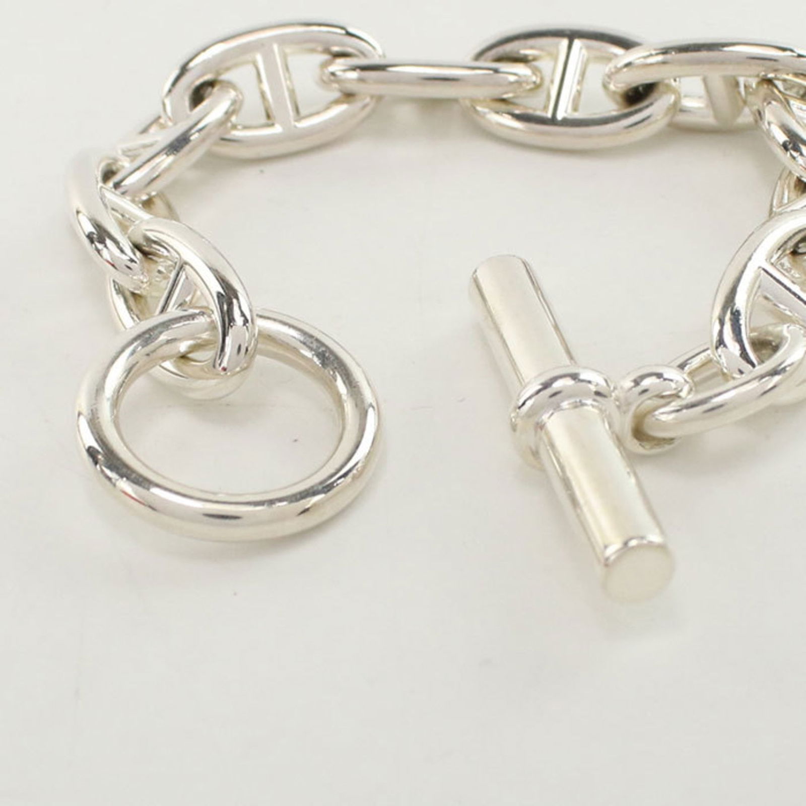 925 Hermes Charm Bracelet Silver - 2