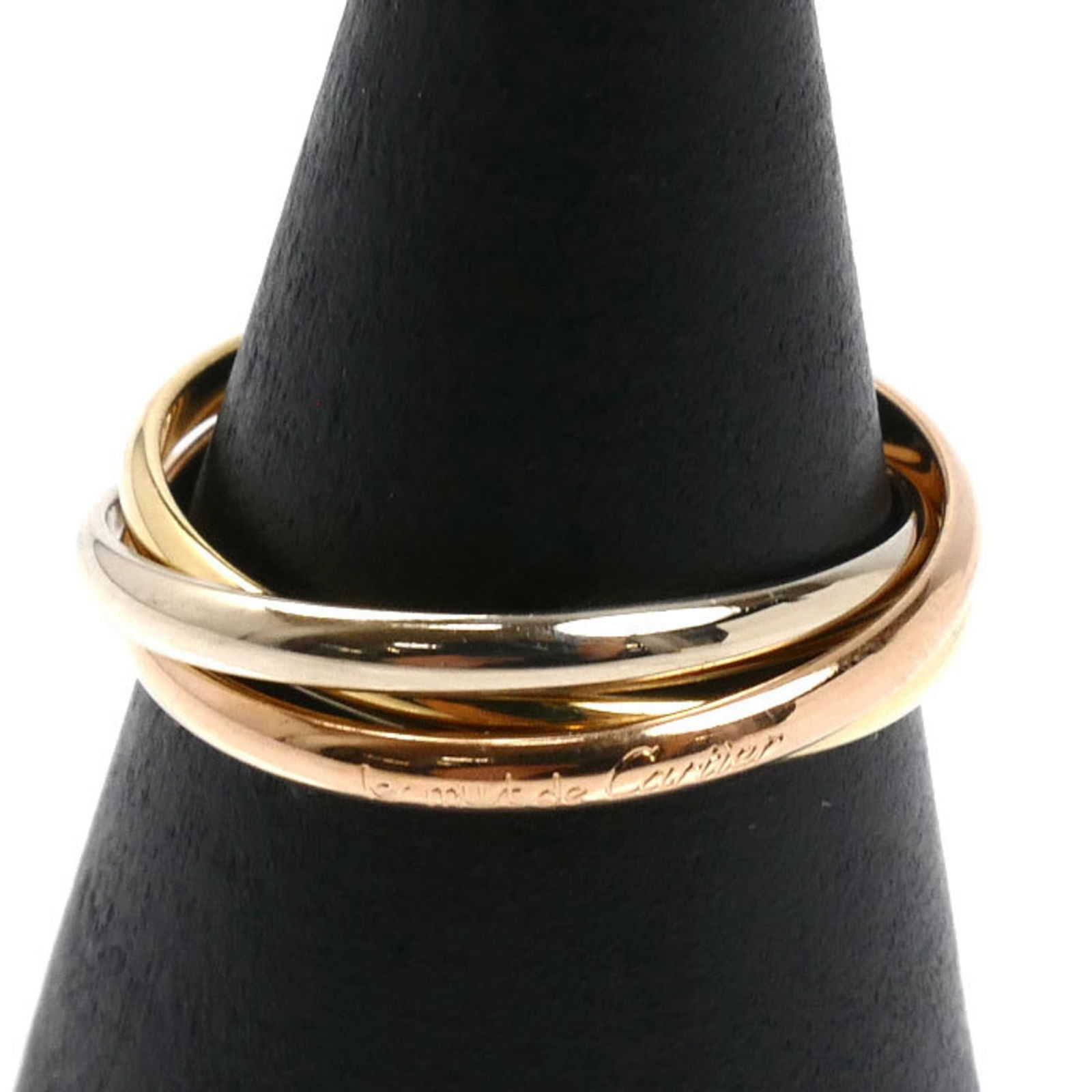 Yellow Gold (18K) - Cartier Band Ring Pink Gold (18K) - White Gold (18K) (1 of 6)