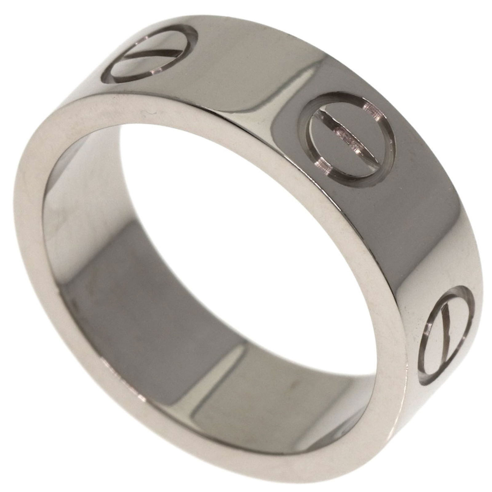 Women's Cartier Love Ring #47 18K White Gold: Women's Cartier Love Ring #47 18K White Gold This listing features Women's Cartier Love Ring #47 18K White Gold. Item specifics are provided below. Item Specifics: Brand: Cartier Gender: Women