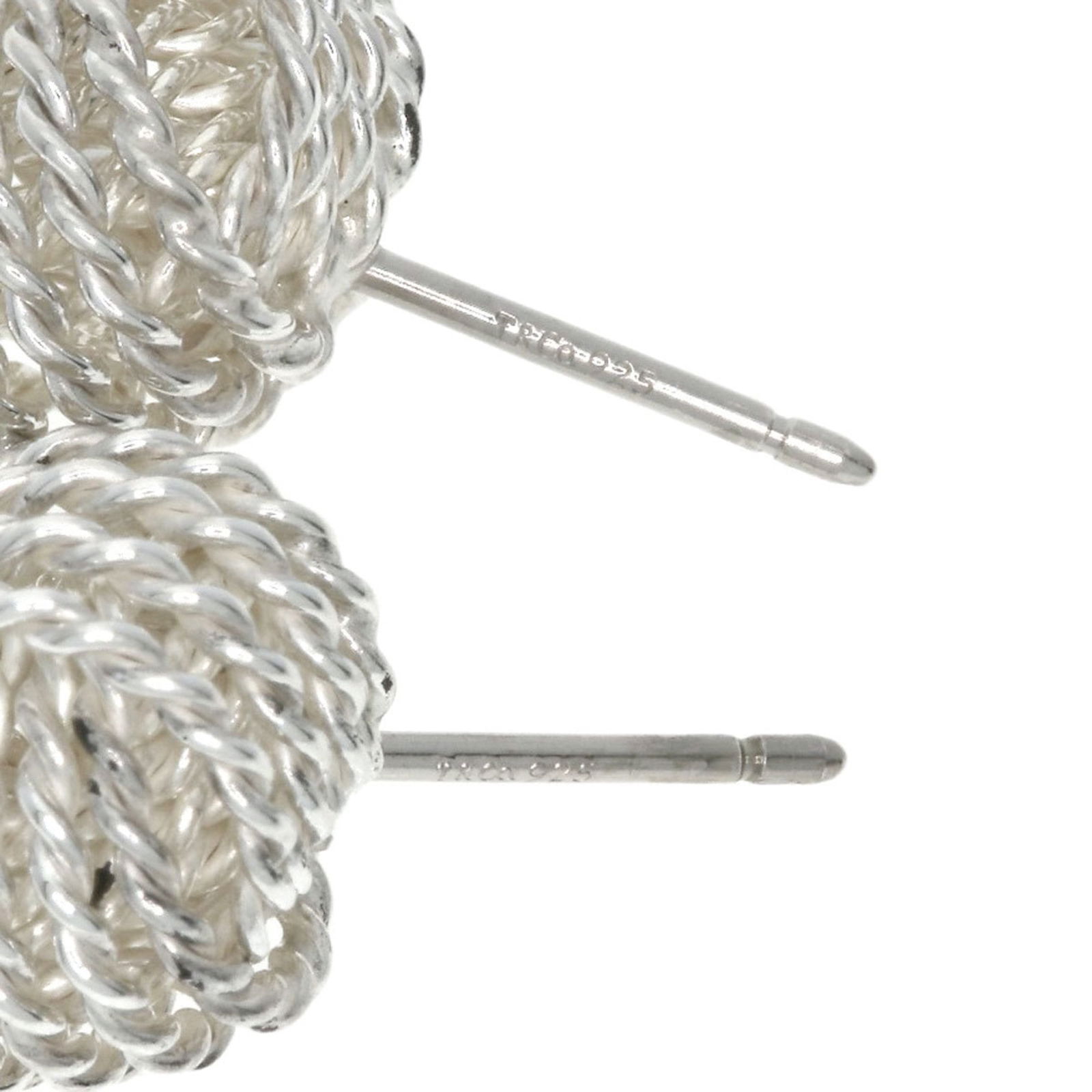 Silver Tiffany Stud Earrings - 3