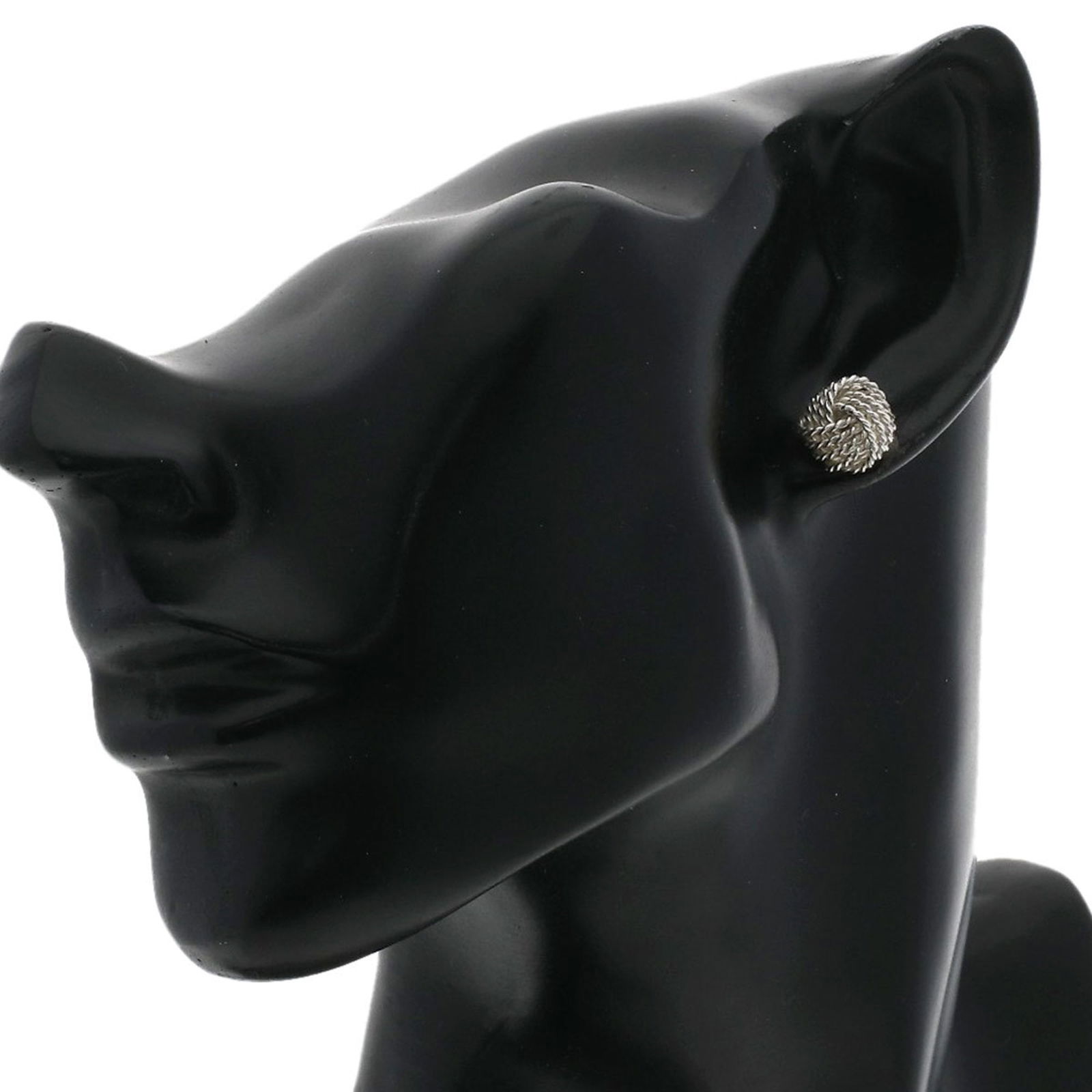 Silver Tiffany Stud Earrings - 5