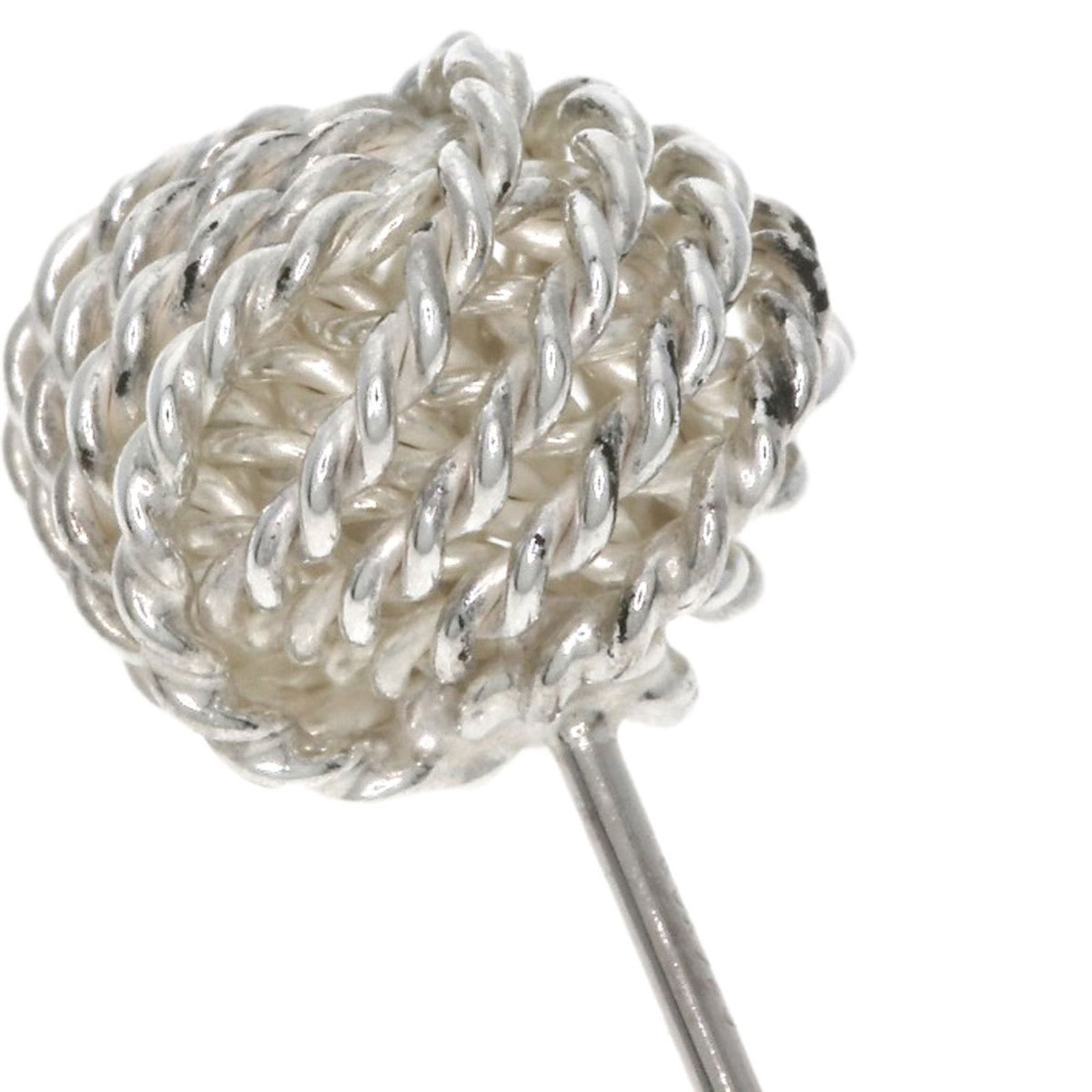 Silver Tiffany Stud Earrings - 6