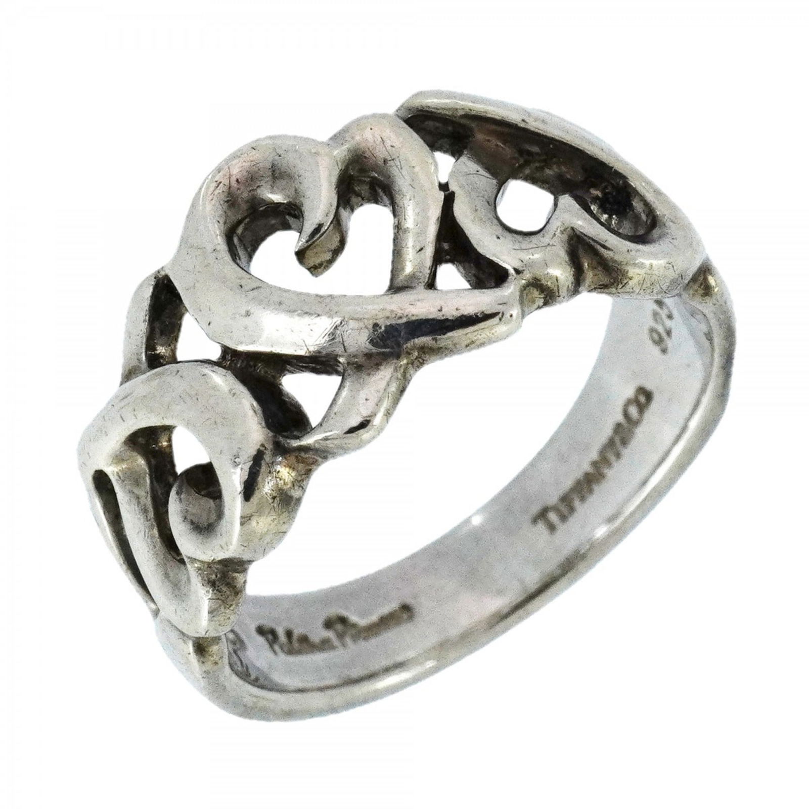 925 Tiffany Band Ring Silver: 925 Tiffany Band Ring Silver This listing features 925 Tiffany Band Ring Silver. Item specifics are provided below. Item Specifics: Brand: Tiffany Type: Band Ring Gender: Women Material: Silver 925