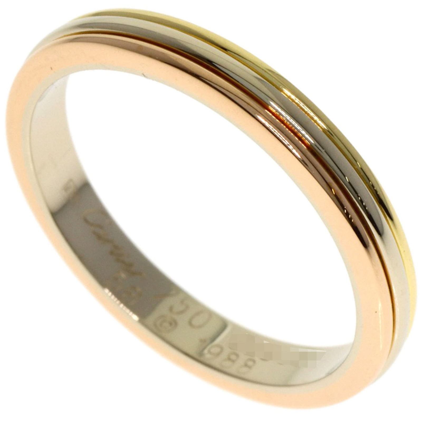 Yellow Gold (18K) - Cartier Band Ring Pink Gold (18K) - White Gold (18K): Yellow Gold (18K) - Cartier Band Ring Pink Gold (18K) - White Gold (18K) This listing features Yellow Gold (18K) - Cartier Band Ring Pink Gold (18K) - White Gold (18K). Item specifics are provided
