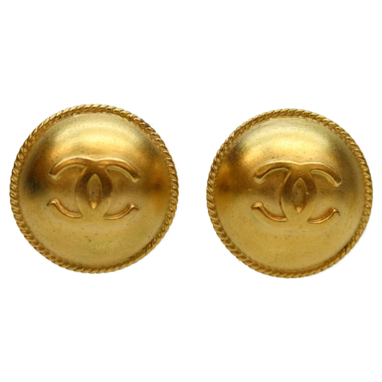 Metal Chanel Clip Earrings (1 of 6)